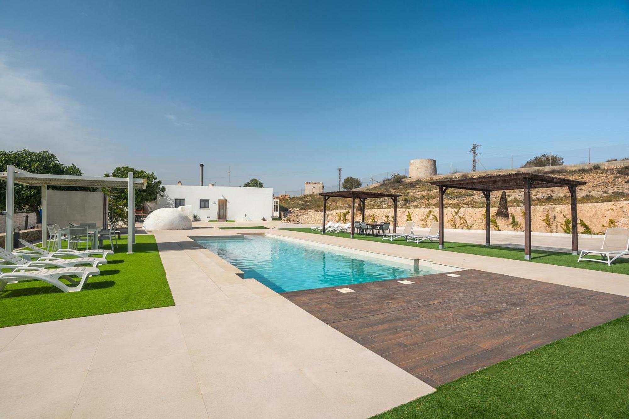 Villa De Fernan Perez Níjar Exteriör bild