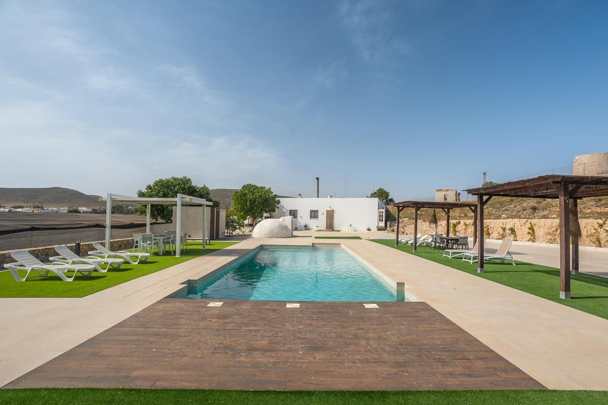 Villa De Fernan Perez Níjar Exteriör bild
